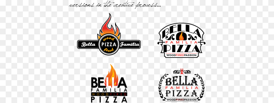Bella Familia Pizza Wanted A New Logo To Represent Wood Fired Pizza Logos Free Transparent Png
