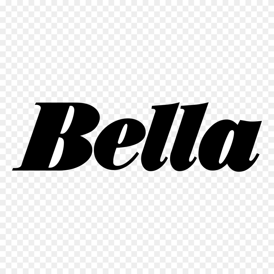 Bella Logo Transparent Vector, Cutlery, Fork, Lighting, Text Png Image