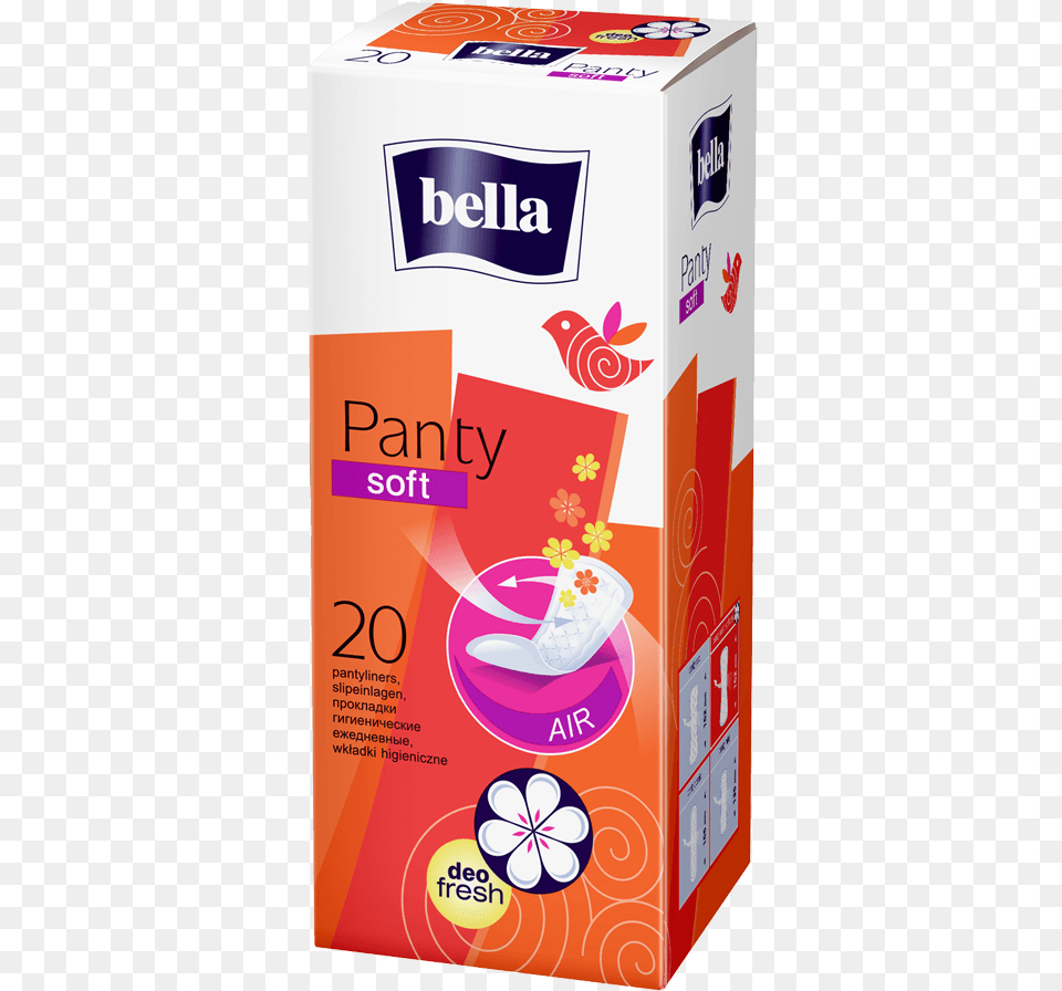 Bella Panty Soft Deo Fresh Classic Pantyliners, Box, Cardboard, Carton, Can Free Png