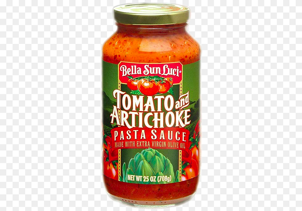 Bella Sun Luci Tomato Amp Artichoke Pasta Sauce 25oz Bella Sun Luci, Food, Ketchup, Jar Free Transparent Png