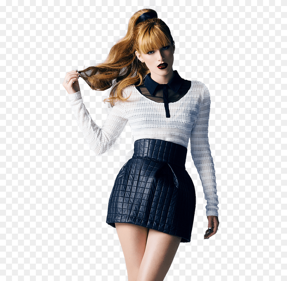 Bella Thorne No Background, Blouse, Clothing, Dress, Sleeve Free Png Download