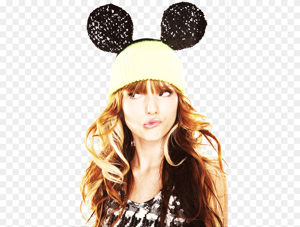 Bella Thorne Y Miley Cyrus, Beanie, Cap, Clothing, Hat Png