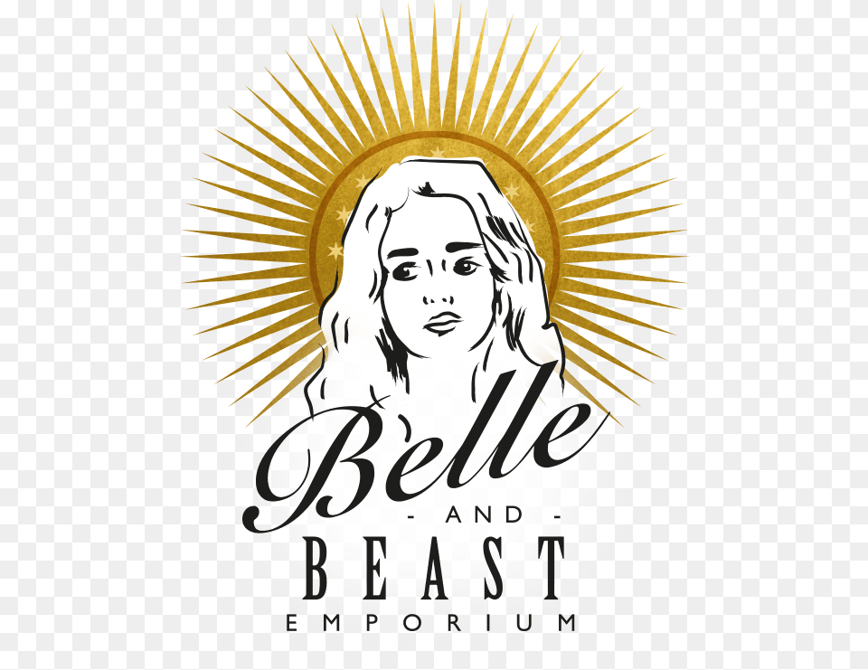 Belle And Beast Emporium Aspects Beauty, Book, Publication, Person, Face Free Png Download