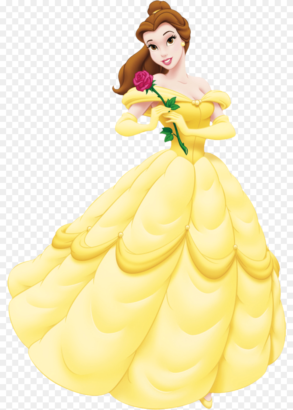Belle Beast Maurice Disney Princess Female Belle Disney Characters Princess, Clothing, Dress, Gown, Formal Wear Png