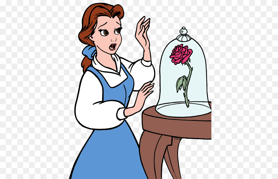 Belle Clip Art Disney Clip Art Galore, Person, Book, Publication, Face Free Png