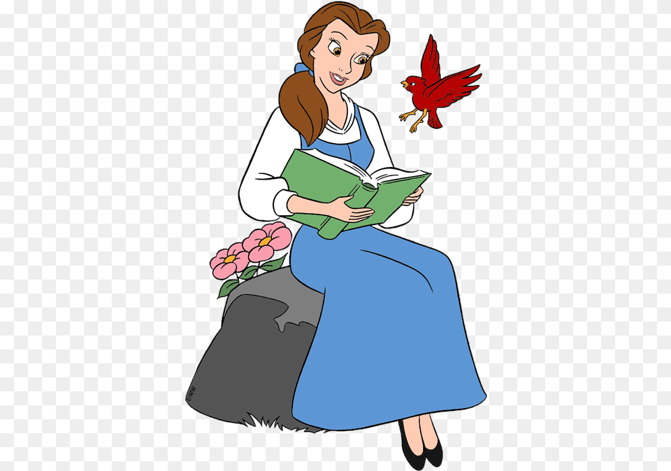Belle Clip Art Disney Clip Art Galore Beauty And The Beast Belle Clipart, Adult, Publication, Person, Female Png Image