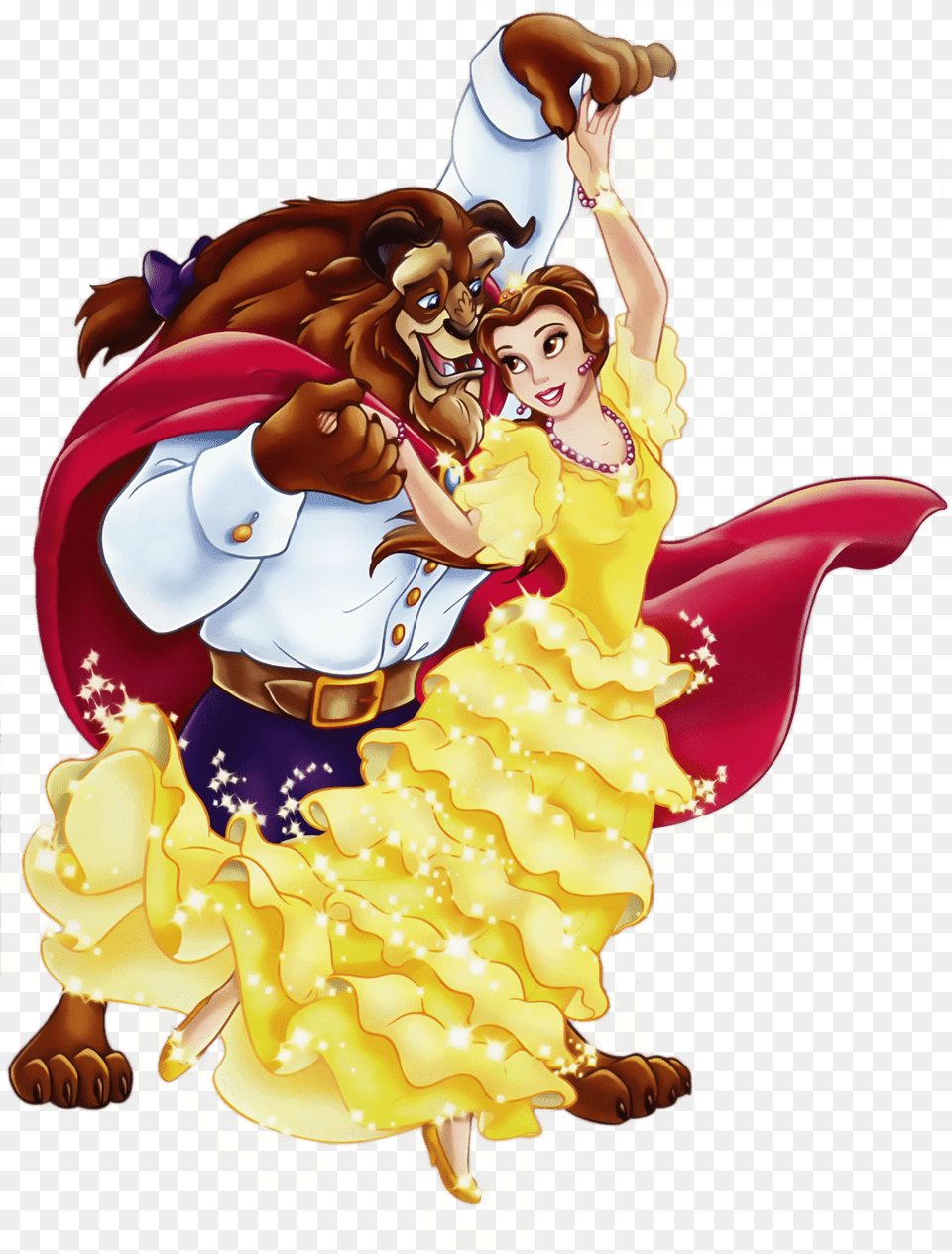 Belle Dancing With The Beast, Person, Head, Face, Adult Free Png Download