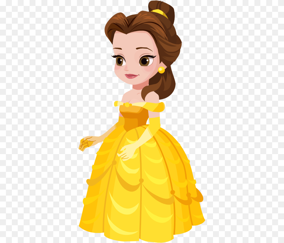 Belle Kingdom Hearts X Belle, Clothing, Coat, Dress, Person Free Png
