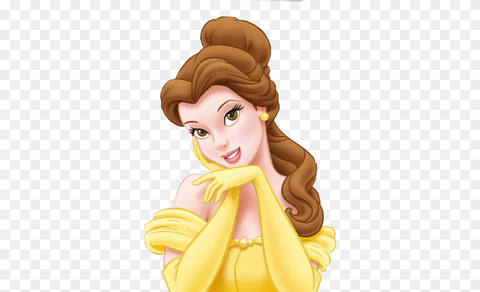 Belle Picture Beauty And The Beast Princess Belle Cosplay Wig, Baby, Person, Face, Head Png Image