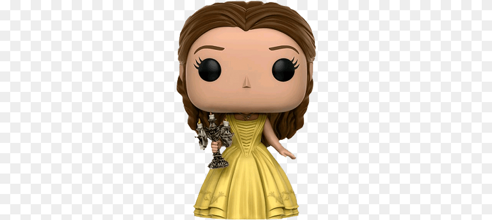 Belle Pop Vinyl, Toy, Doll, Adult, Person Free Transparent Png