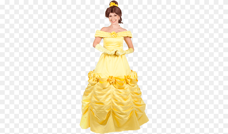 Belle Princess Party Belle Fantasy Fables, Person, Gown, Formal Wear, Fashion Free Png