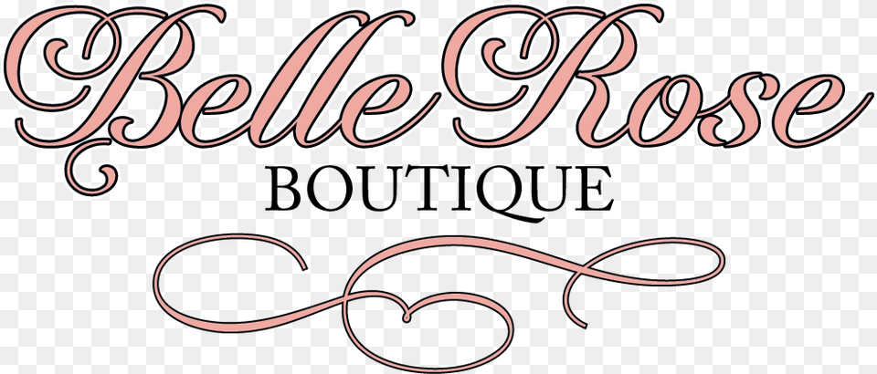 Belle Rose Boutique Calligraphy, Handwriting, Text Free Transparent Png