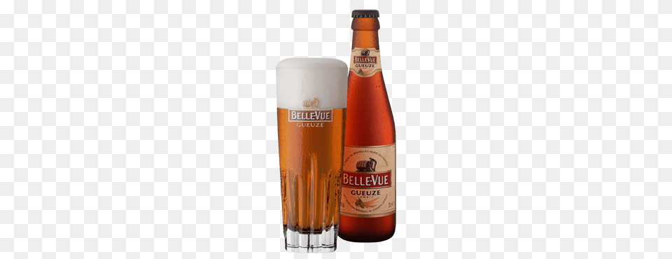 Belle Vue Gueuze With Glass, Alcohol, Beer, Lager, Beverage Png