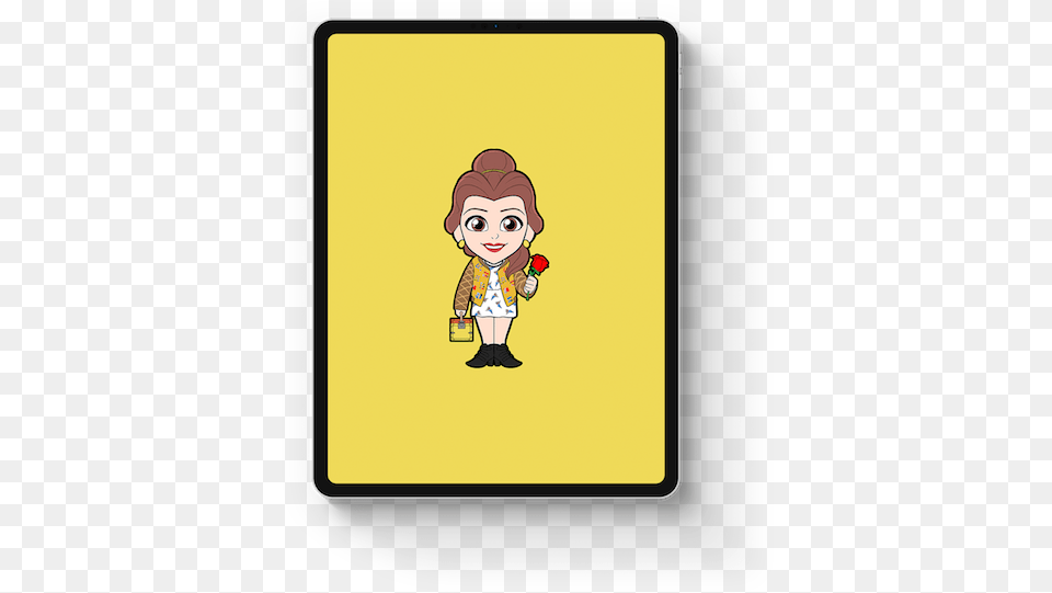 Belle X Louis Vuitton Ss Cartoon, Baby, Person, Face, Head Png Image