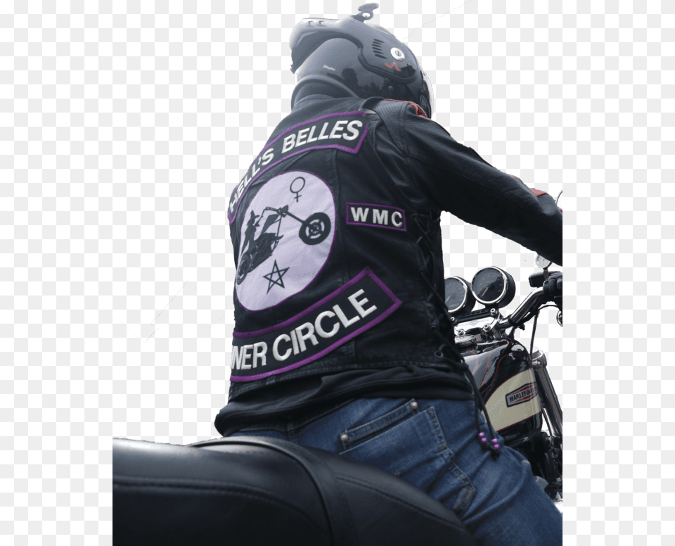 Belles Women39s Motorcycle Club Is The United, Jacket, Clothing, Coat, Crash Helmet Png