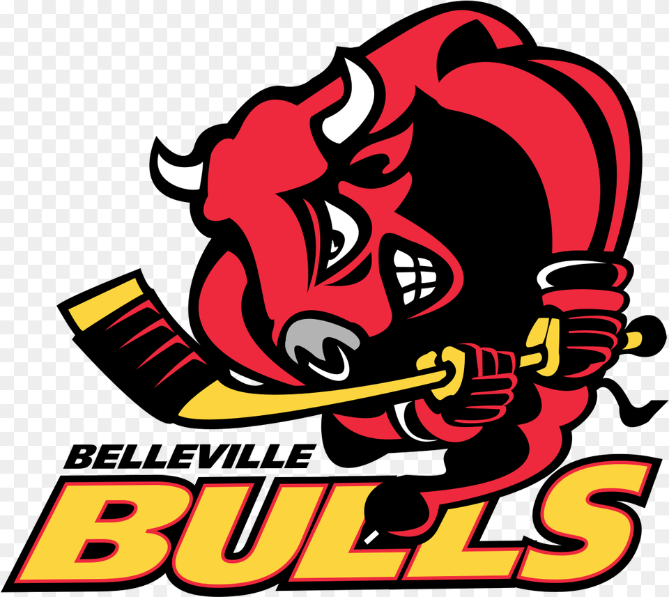 Belleville Bulls Logo, Art, Graphics, Advertisement, Dynamite Png Image