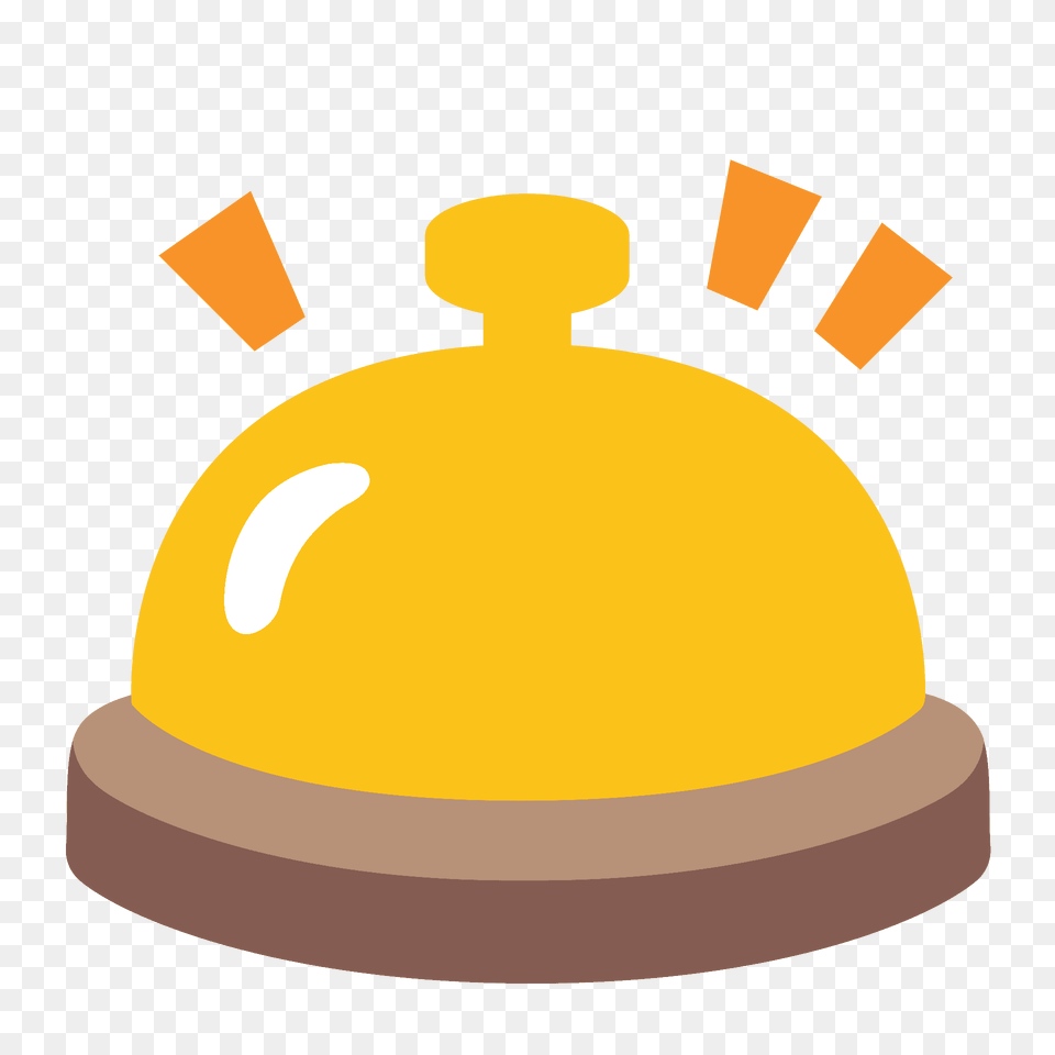 Bellhop Bell Emoji Clipart, Clothing, Hardhat, Helmet, Architecture Png