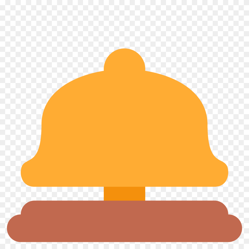 Bellhop Bell Emoji Clipart, Clothing, Hardhat, Helmet Png Image