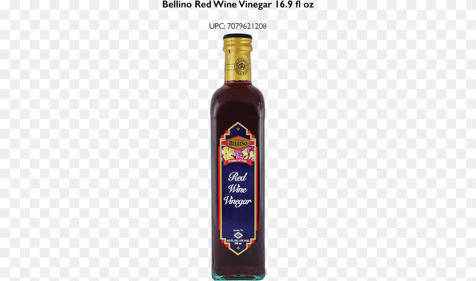 Bellino Red Wine Vinegar Bellino Red Wine Vinegar 169 Fl Oz Bottle, Food, Seasoning, Syrup, Ketchup Free Png Download