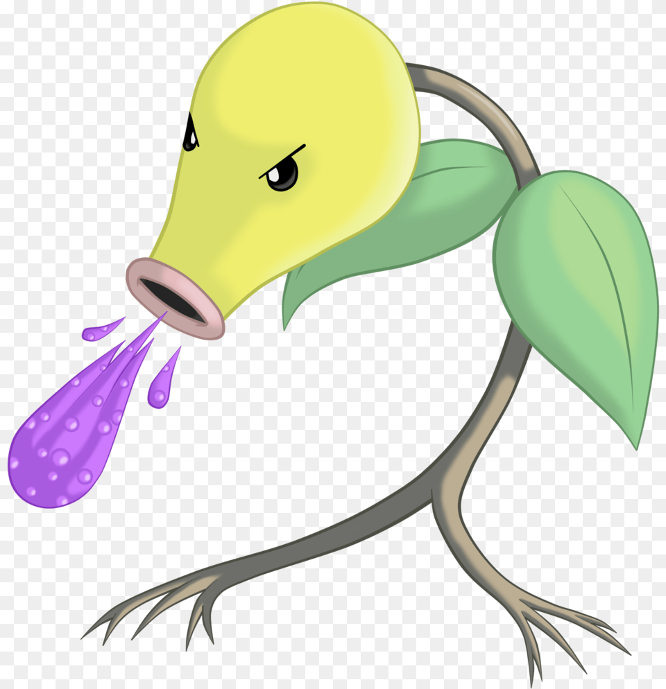 Bellsprout Used Ac Bellsprout Fan Art, Purple Free Transparent Png