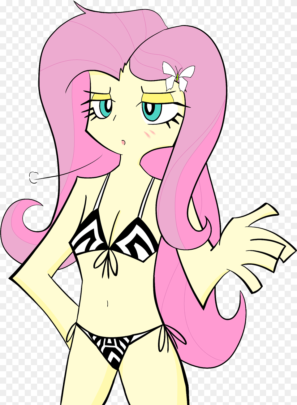 Belly Button Bikini Breasts Cleavage Clothes Equestria Eguestria Girls Belly Button, Book, Clothing, Comics, Publication Png