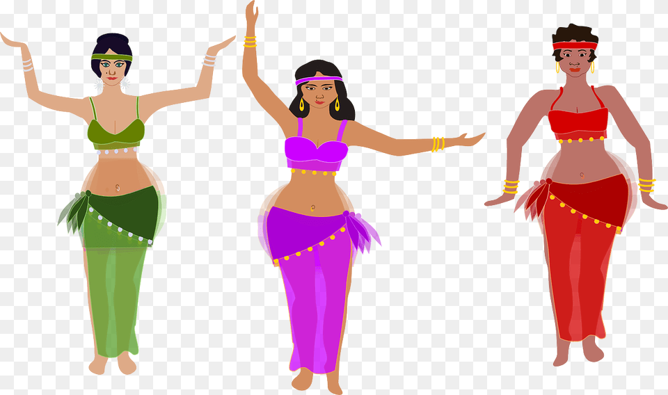 Belly Dance Cartoon, Adult, Person, Leisure Activities, Female Png