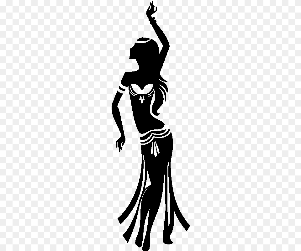 Belly Dance Clip Art, Gray Free Transparent Png