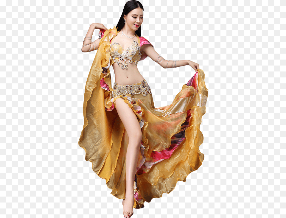 Belly Dancer, Dancing, Leisure Activities, Person, Dance Pose Png Image