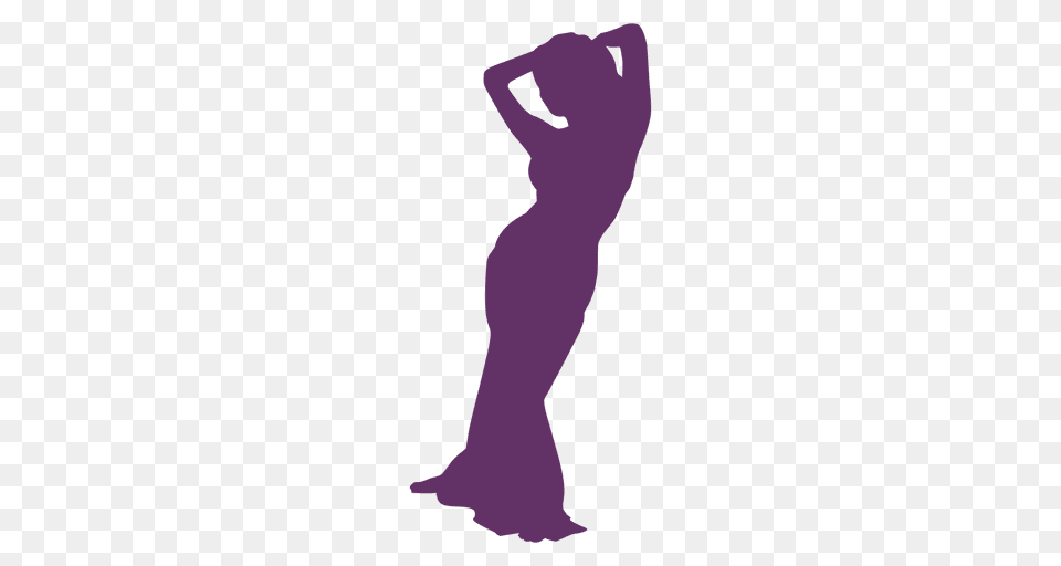 Belly Dancer Silhouette, Clothing, Dress, Formal Wear, Evening Dress Free Png Download