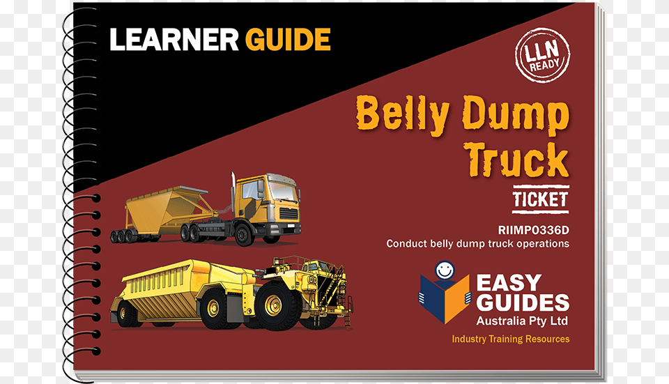 Belly Dump Truck Learner Guide Truck, Advertisement, Poster, Transportation, Vehicle Png