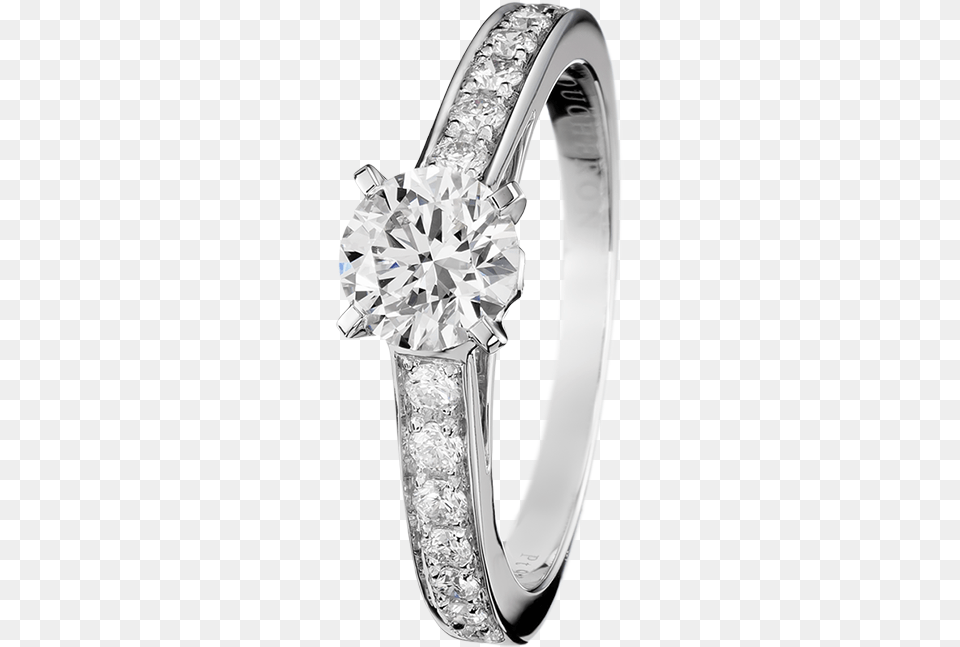 Beloved White Gold F Vvs1 2 020 Carat Solitaire Boucheron, Accessories, Diamond, Gemstone, Jewelry Free Png Download