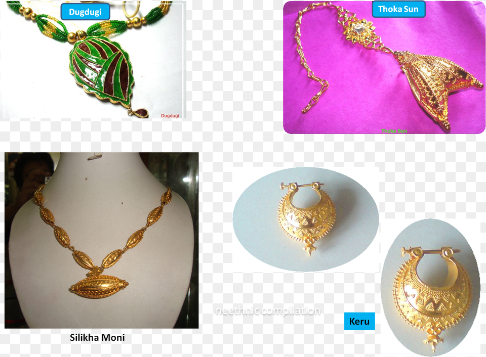 Below Are Some Of The Compilations Of Exquisite And Helikha Design Assamese Jewellery, Accessories, Necklace, Jewelry, Earring Png Image