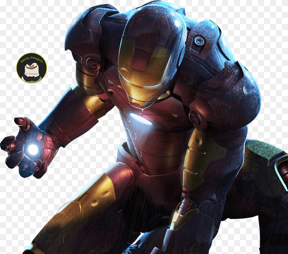 Below Is An Example Of A Render Iron Man Gif, Adult, Male, Person, Robot Free Transparent Png