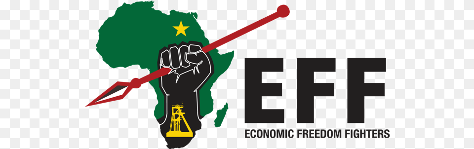 Below Is The New Logo Of The Economic Freedom Fighters South Africa Political Parties, Body Part, Hand, Person Png Image