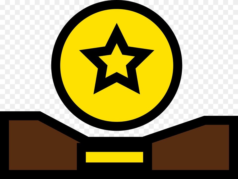 Belt With Star Clipart, Star Symbol, Symbol Free Png