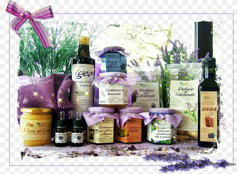 Belvedere Farmhouse In Bellaria Igea Marina Offers Gift Basket, Flower, Plant, Lavender, Herbs Png