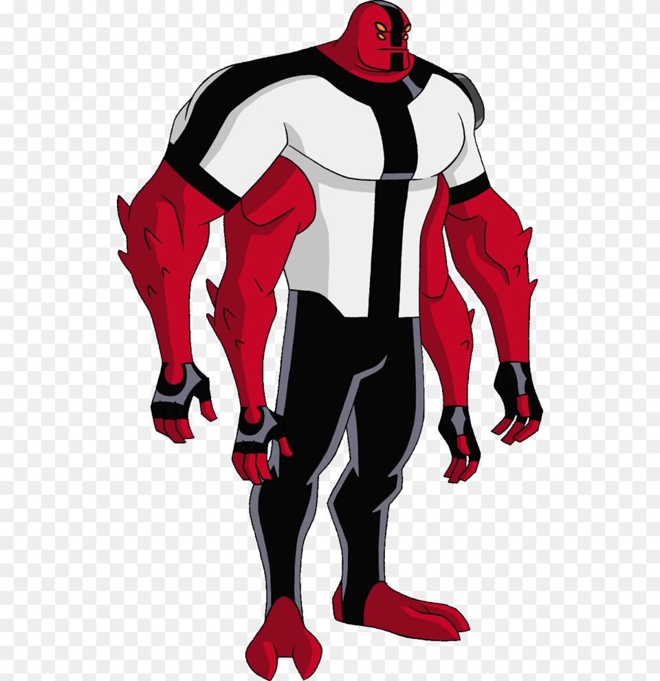 Ben 10 Alien Four Arms, Adult, Male, Man, Person Free Png Download