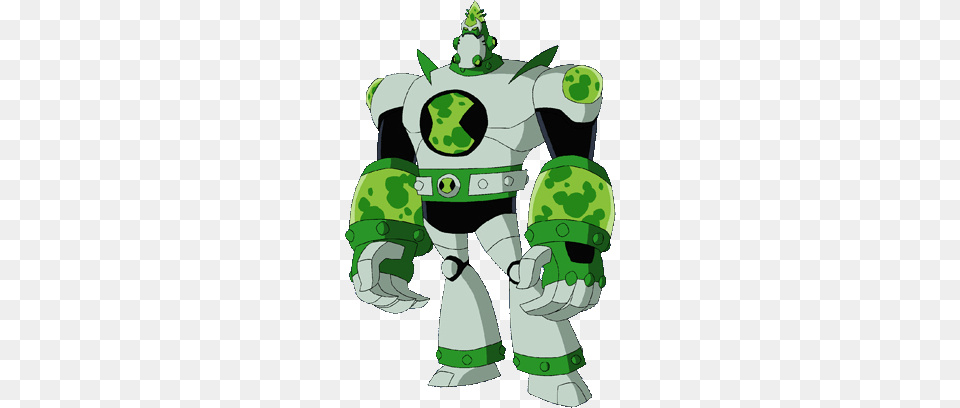 Ben 10 Atomix, Green, Robot, Baby, Person Free Transparent Png