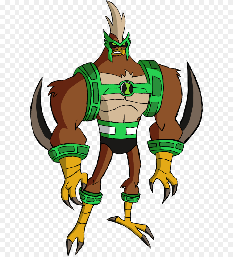 Ben 10 Chicken Hawk Ben 10 Omniverse Alien Kickin Hawk, Electronics, Hardware, Adult, Male Free Transparent Png