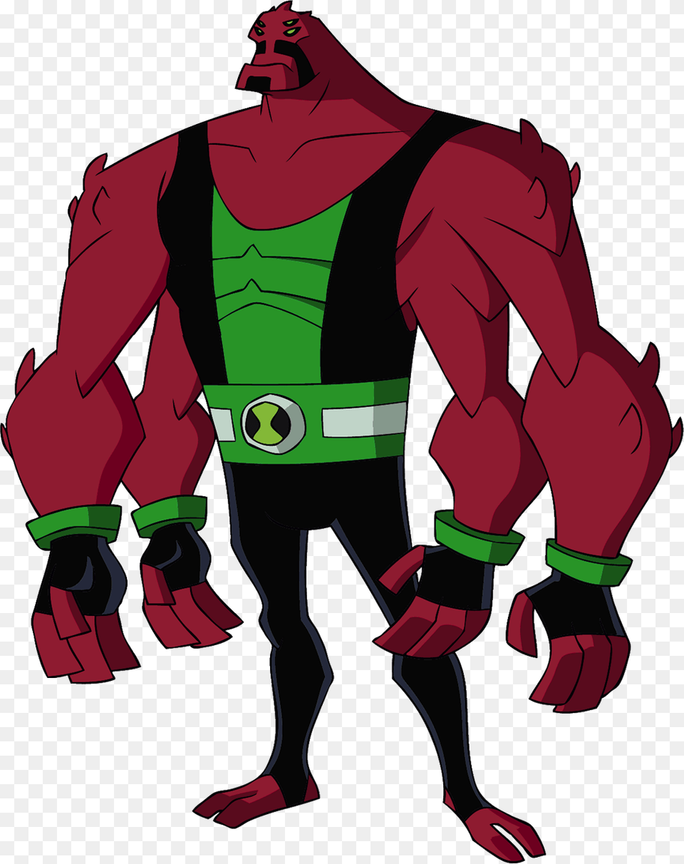 Ben 10 Four Arms, Cartoon, Art, Adult, Male Png