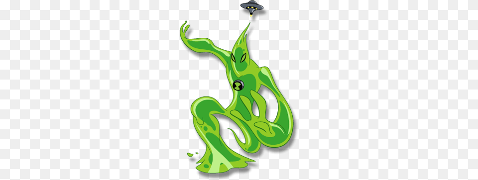 Ben 10 Goop, Green, Device, Grass, Lawn Free Png Download