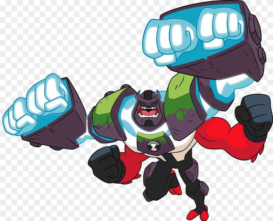 Ben 10 Planet Ben 10 Omni Enhanced Four Arms, Ice, Outdoors, Body Part, Person Png Image