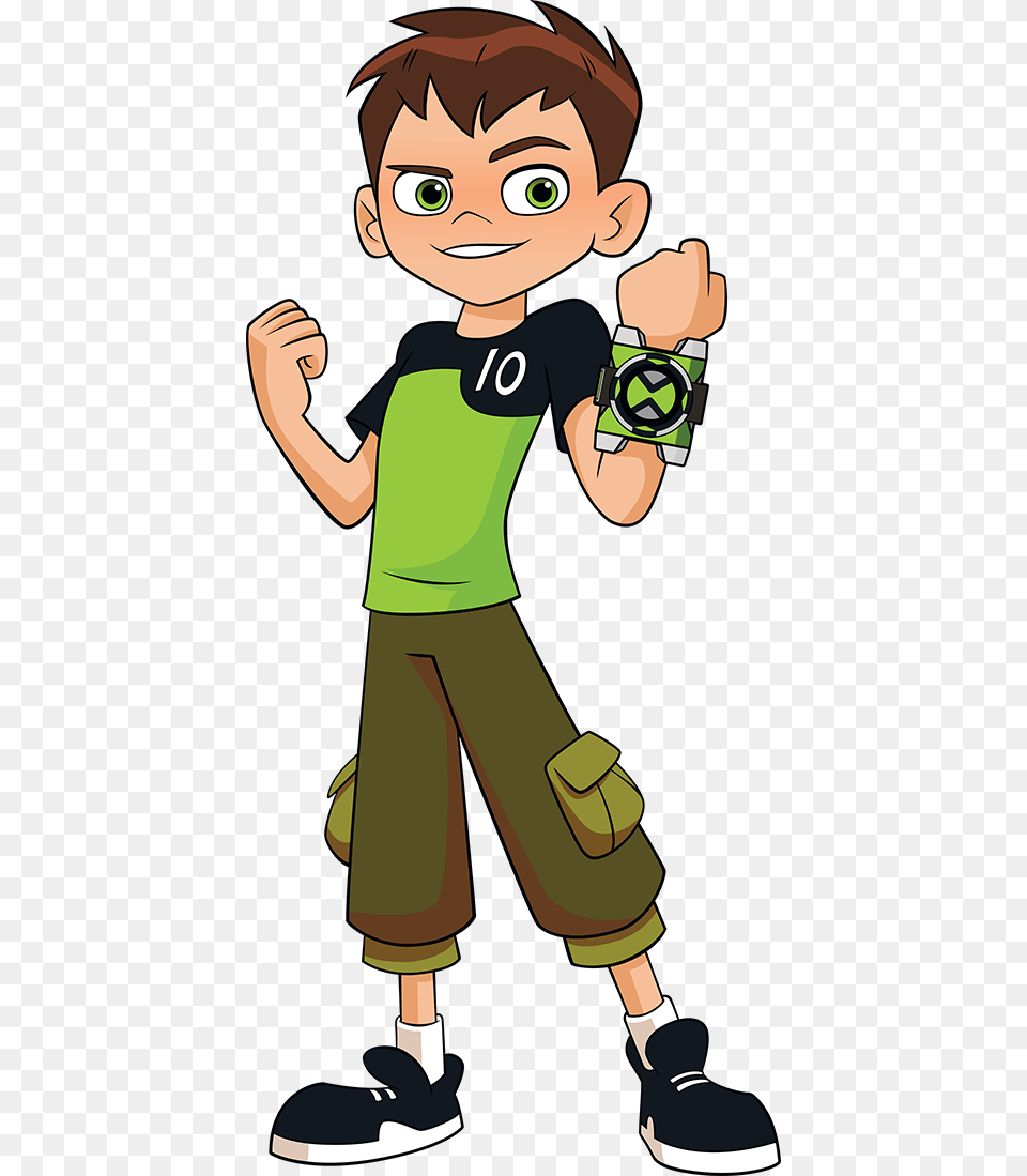 Ben 10 Reboot Ben Tennyson, Book, Comics, Publication, Baby Png Image