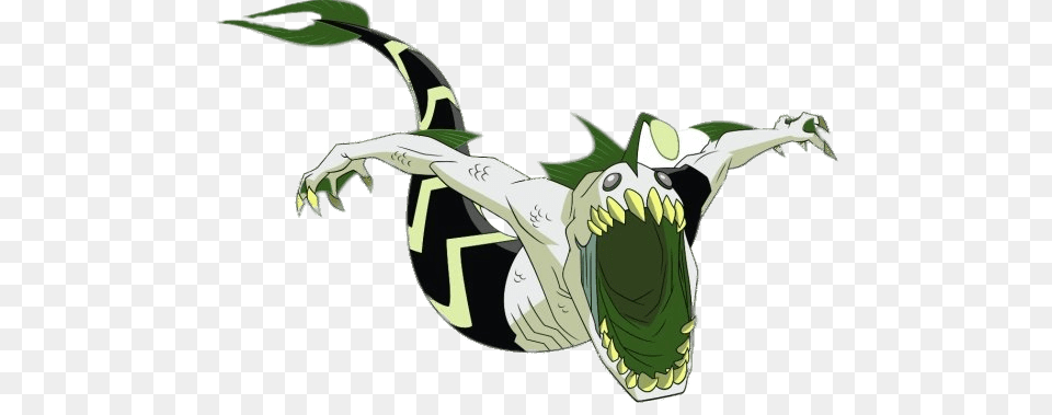 Ben 10 Ripjaws Fish Alien Png Image