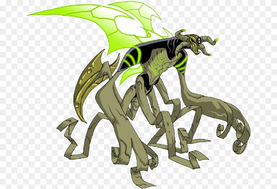 Ben 10 Ultimate Stinkfly, Dragon, Baby, Person, Art Png Image