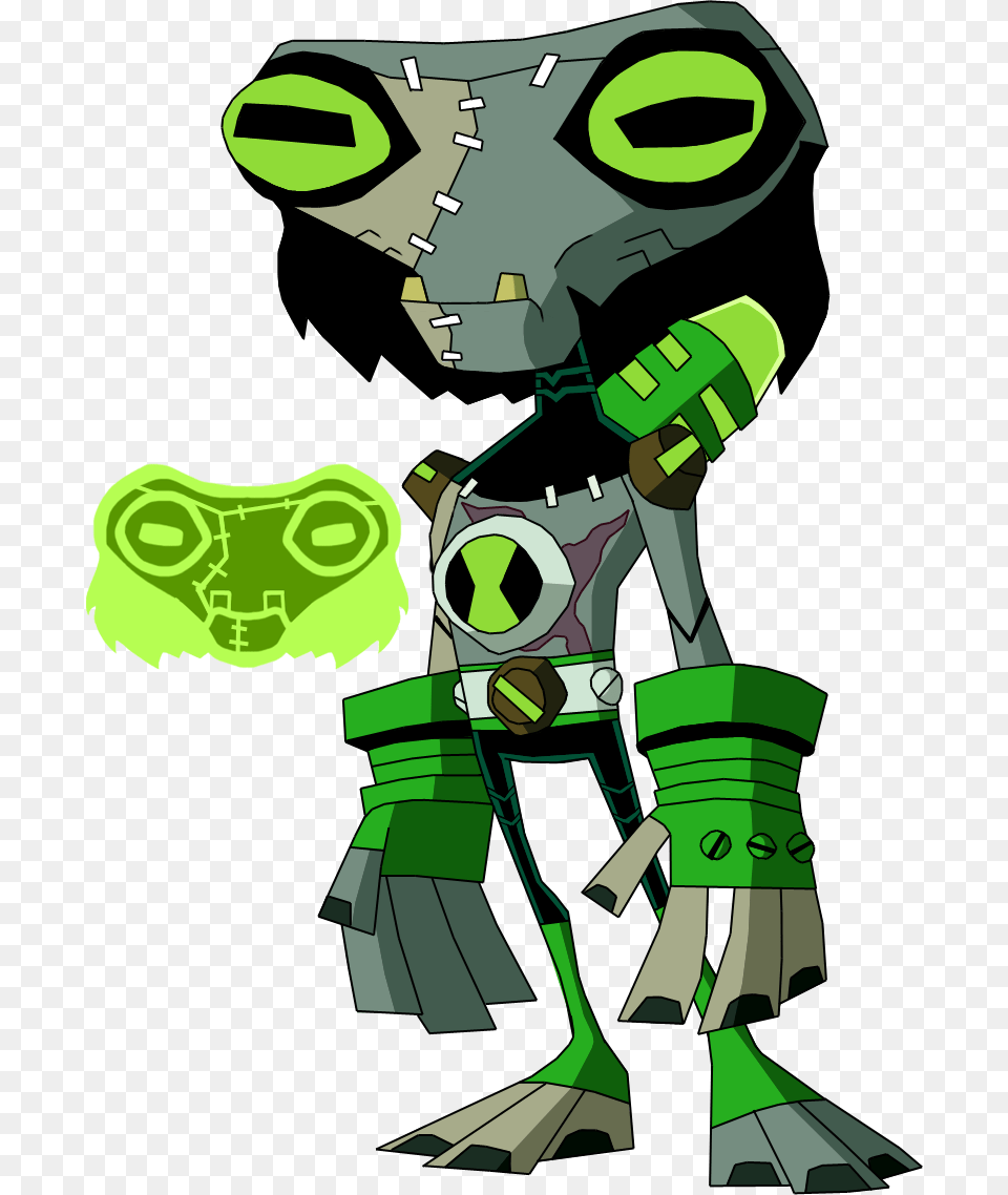 Ben 10 Zombie Alien, Green, Adult, Art, Graphics Free Png Download