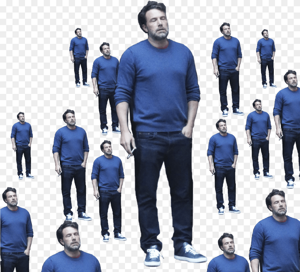 Ben Affleck Looking Sad Because 2016 Is A Trash Fire Gentleman, Adult, Sleeve, Person, People Free Transparent Png