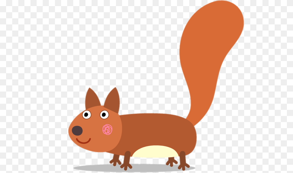 Ben And Holly Squirrel Transparent, Animal, Mammal, Rodent, Rat Free Png Download