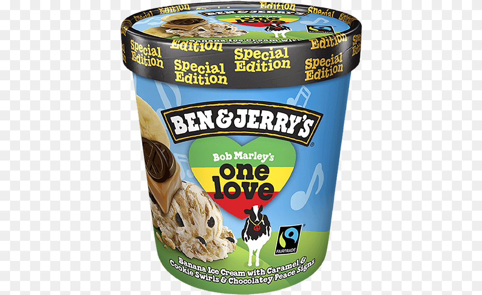 Ben And Jerry39s Bob Marley One Love, Cream, Dessert, Food, Ice Cream Free Transparent Png