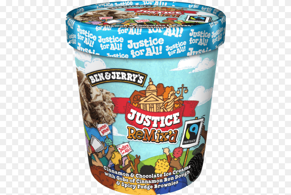 Ben And Jerry39s Justice Remixed, Cream, Dessert, Food, Ice Cream Free Transparent Png